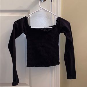 hollister off the shoulder top